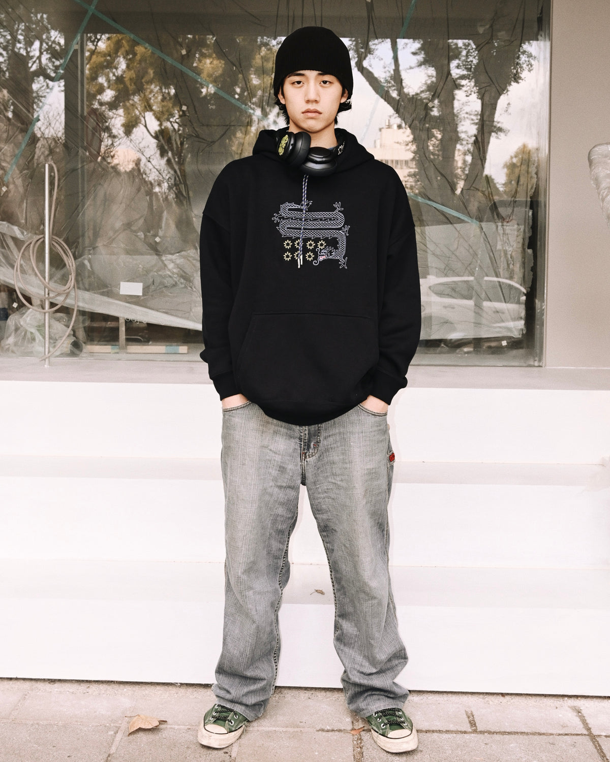 Glutton Dragon -Shoulder Hoodie