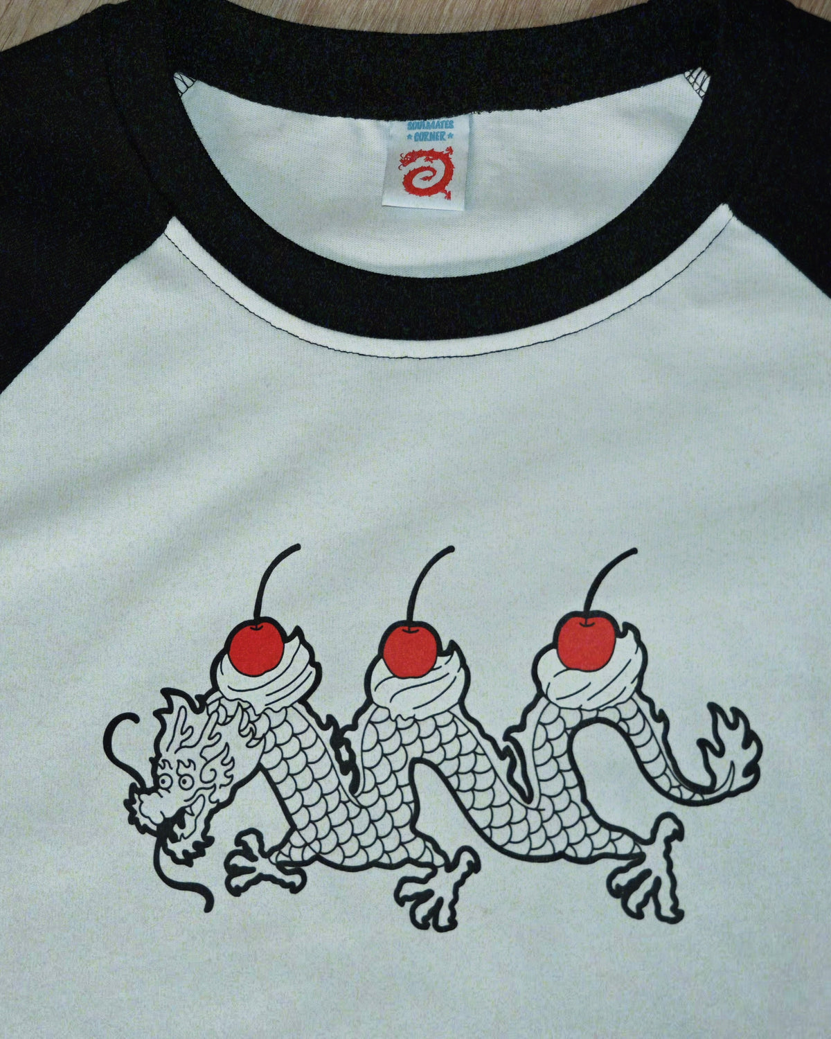 Cherry Blessing Raglan Tee