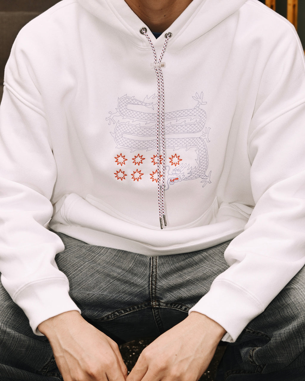 Glutton Dragon -Shoulder Hoodie