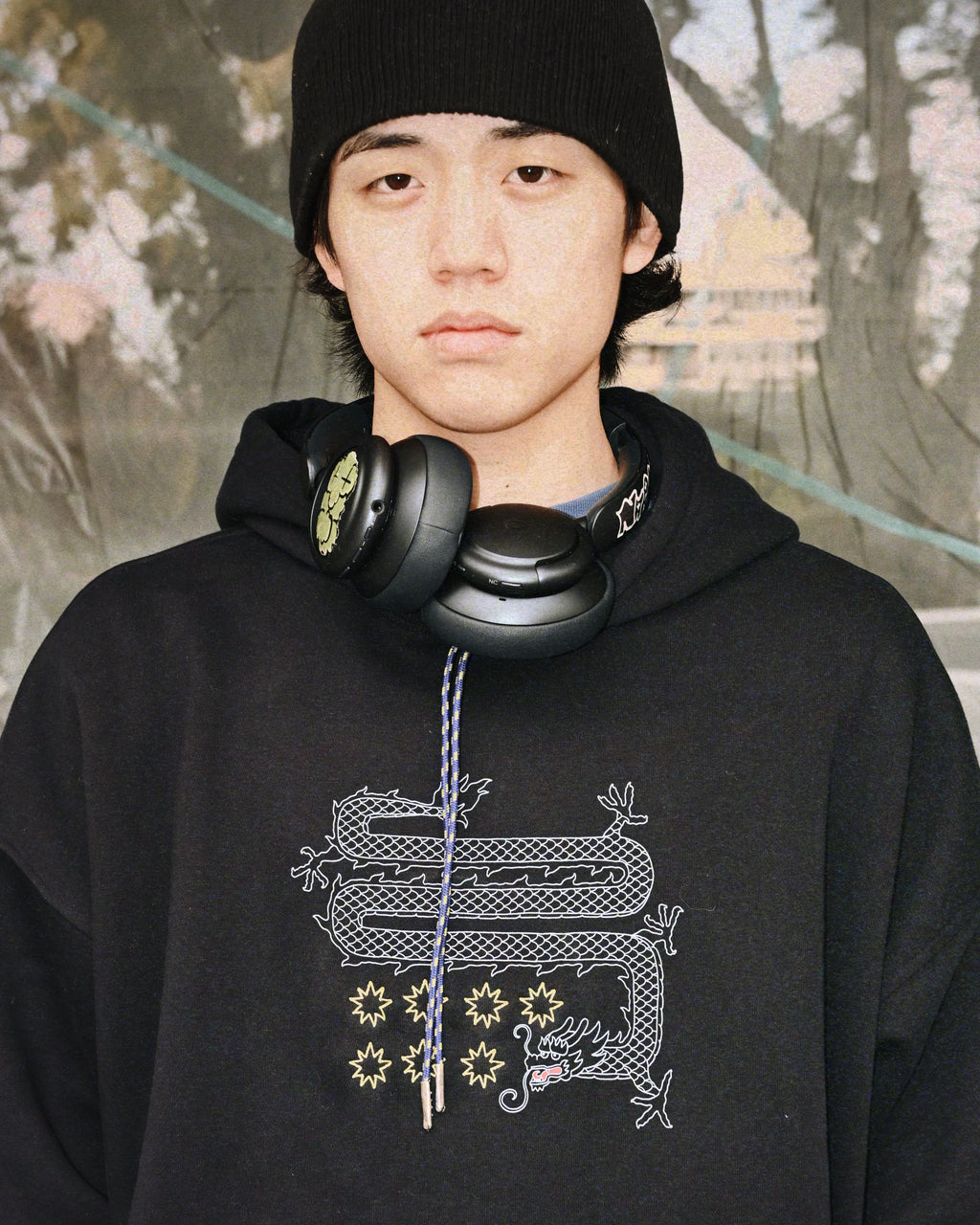 Glutton Dragon -Shoulder Hoodie