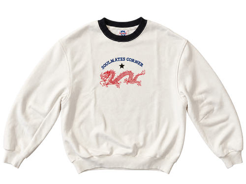 Starbound Dragon Sweatshirt - Ivory